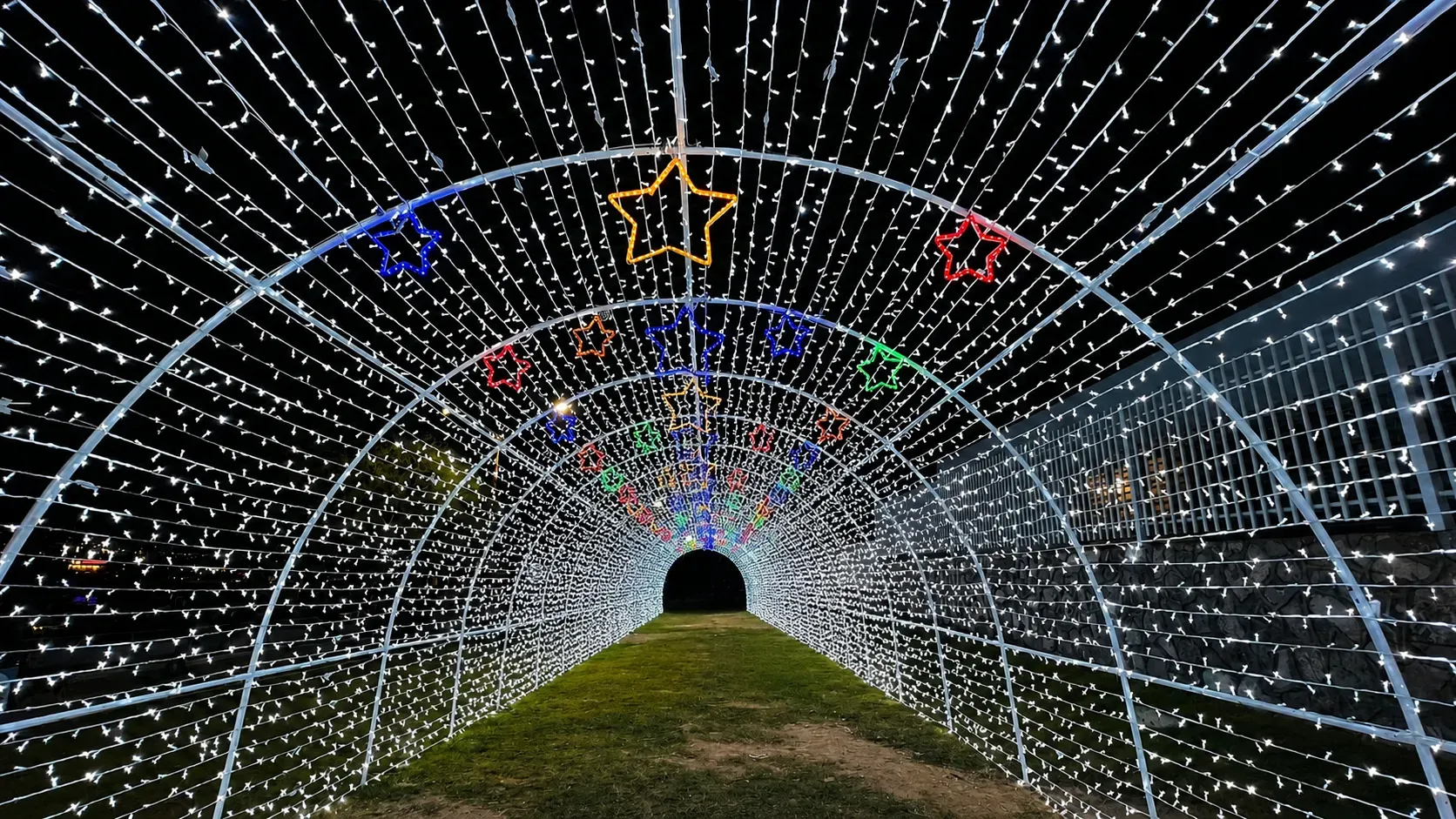Proyecto de iluminación de gran escala